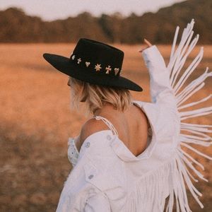 Lack of Color Celestial Boater Dipped Crown Hat